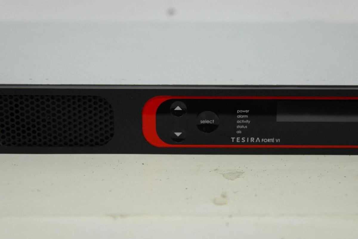 Used BIAMP TesiraFORTE VI Digital Audio Server