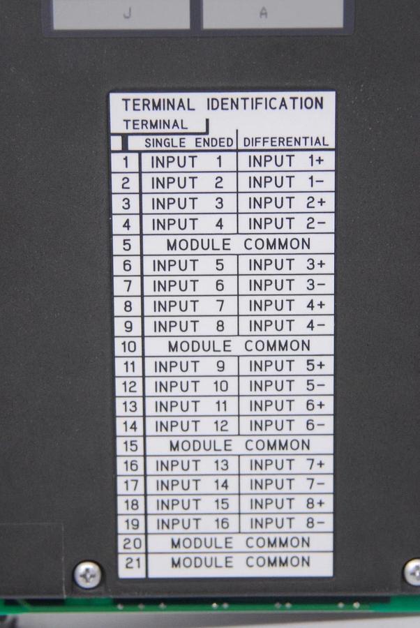 Used Allen-Bradley 1771-IFE A Analog Input Module (12 Bit)