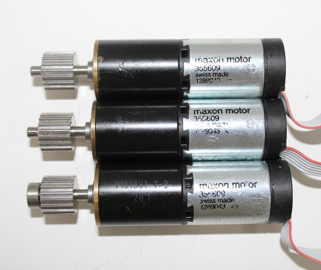 Used Maxon Motor 355609 Gearmotor LOT OF 3