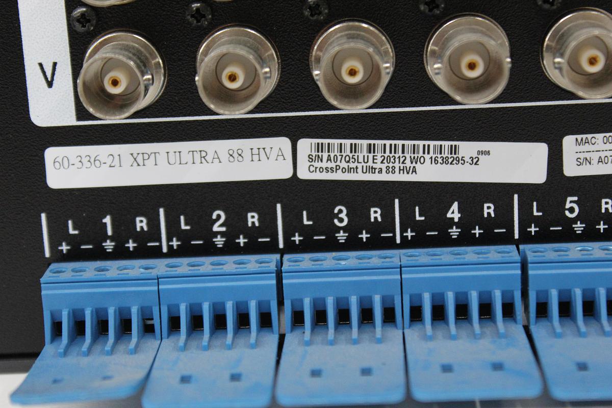 Used Extron CrossPoint Ultra 88 Series Ultra-Wideband Matrix Switcher w/ADSP