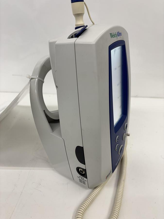 Used Welch Allyn 420 Spot Vital Monitor w/ Temp Probe + Power Supply