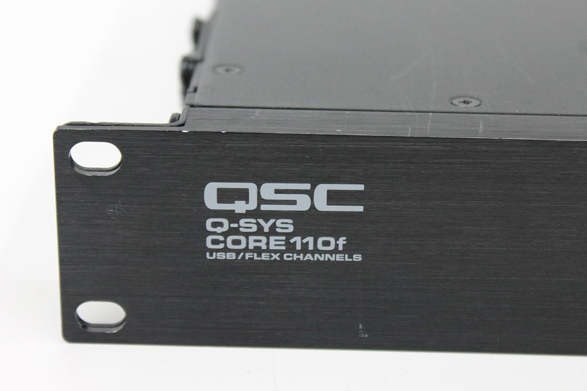 Used QSC Q-SYS Core 110f Network DSP Audio Processor