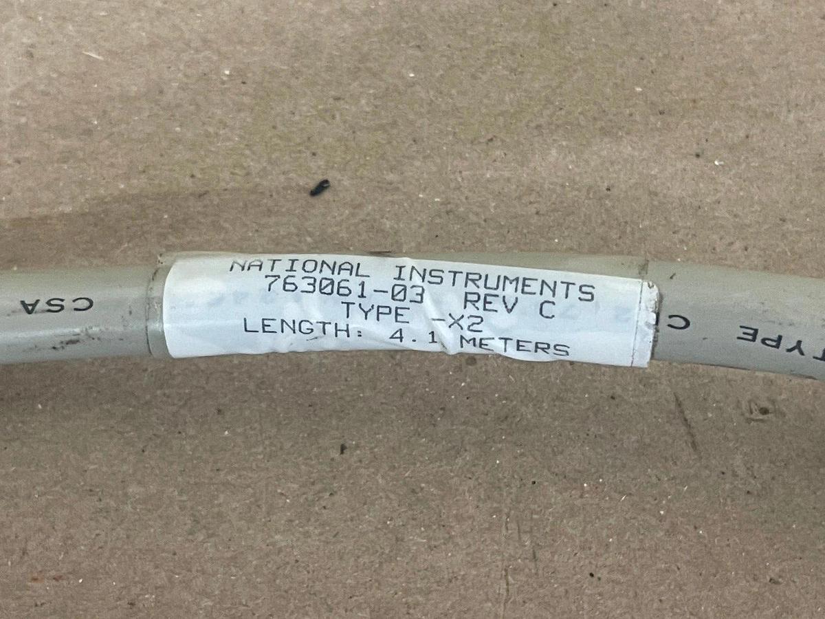 Used NATIONAL INSTRUMENTS 763061-03 TYPE-X2 GPIB CABLE 4.1M