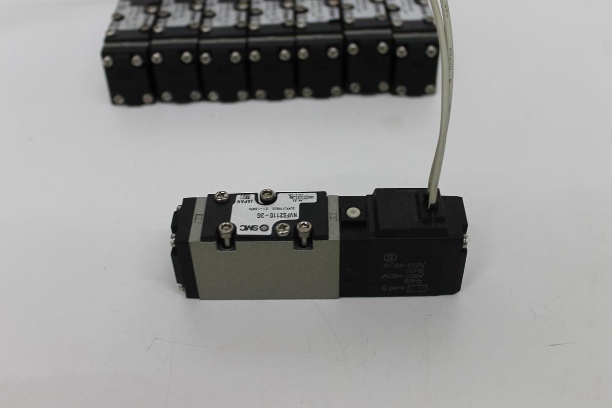 Used SMC NVFS2110-3G Soleniod Valve LOT OF 8