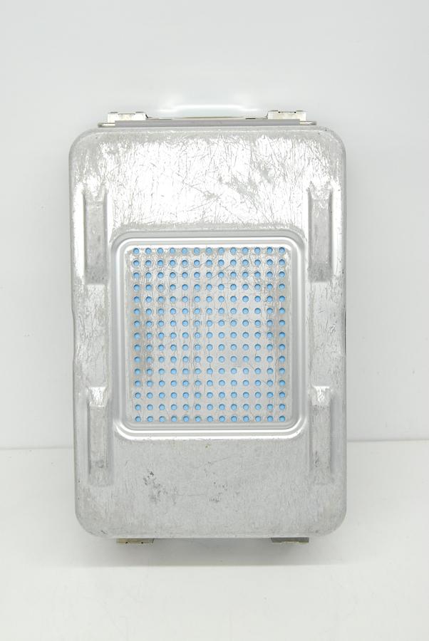 Used V Mueller Genesis Sterilization Box 17"x12"x5" w/ Filter Holders + Basket