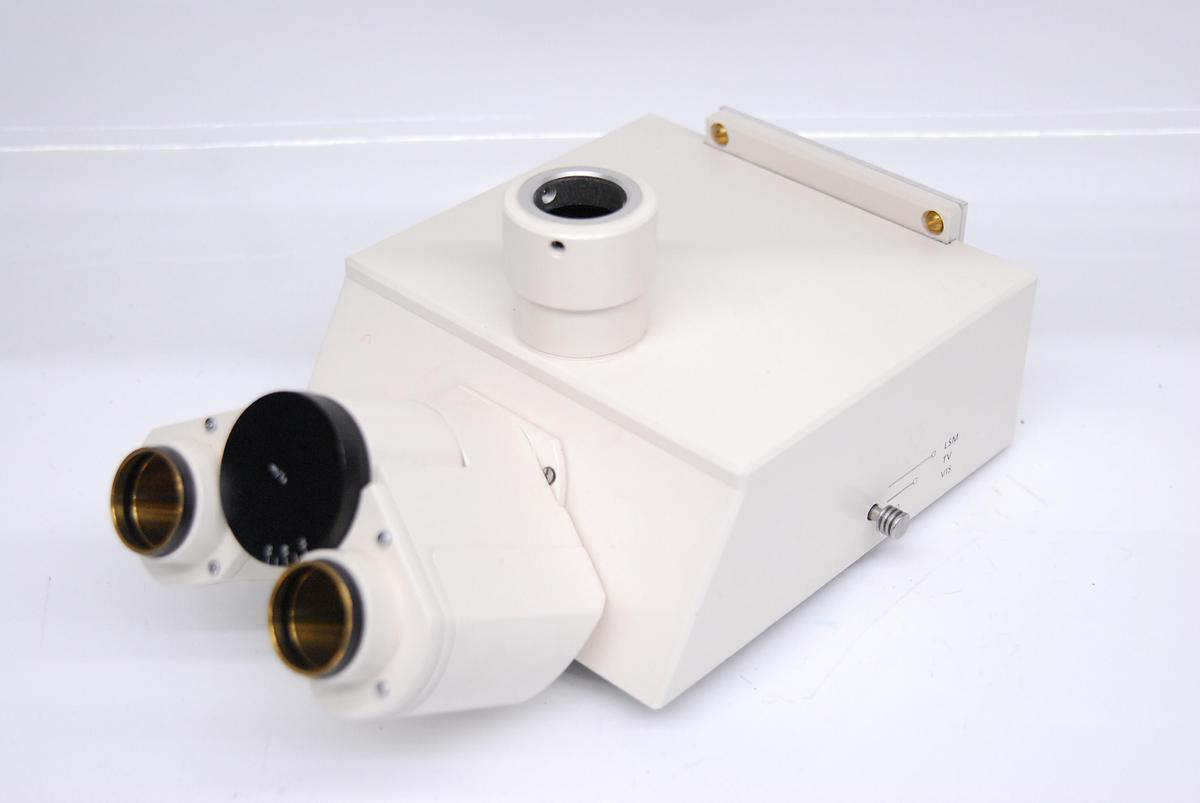 Used Zeiss 453020 Trinocular AIM-SYSTEM Microscope Head (Axiovert 200M/Axioplan 2)
