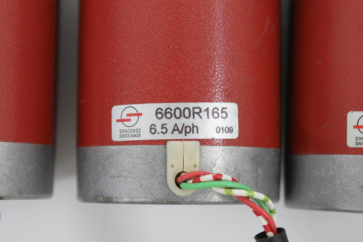 Used Sonceboz 6600R165 Stepper Motor LOT OF 3