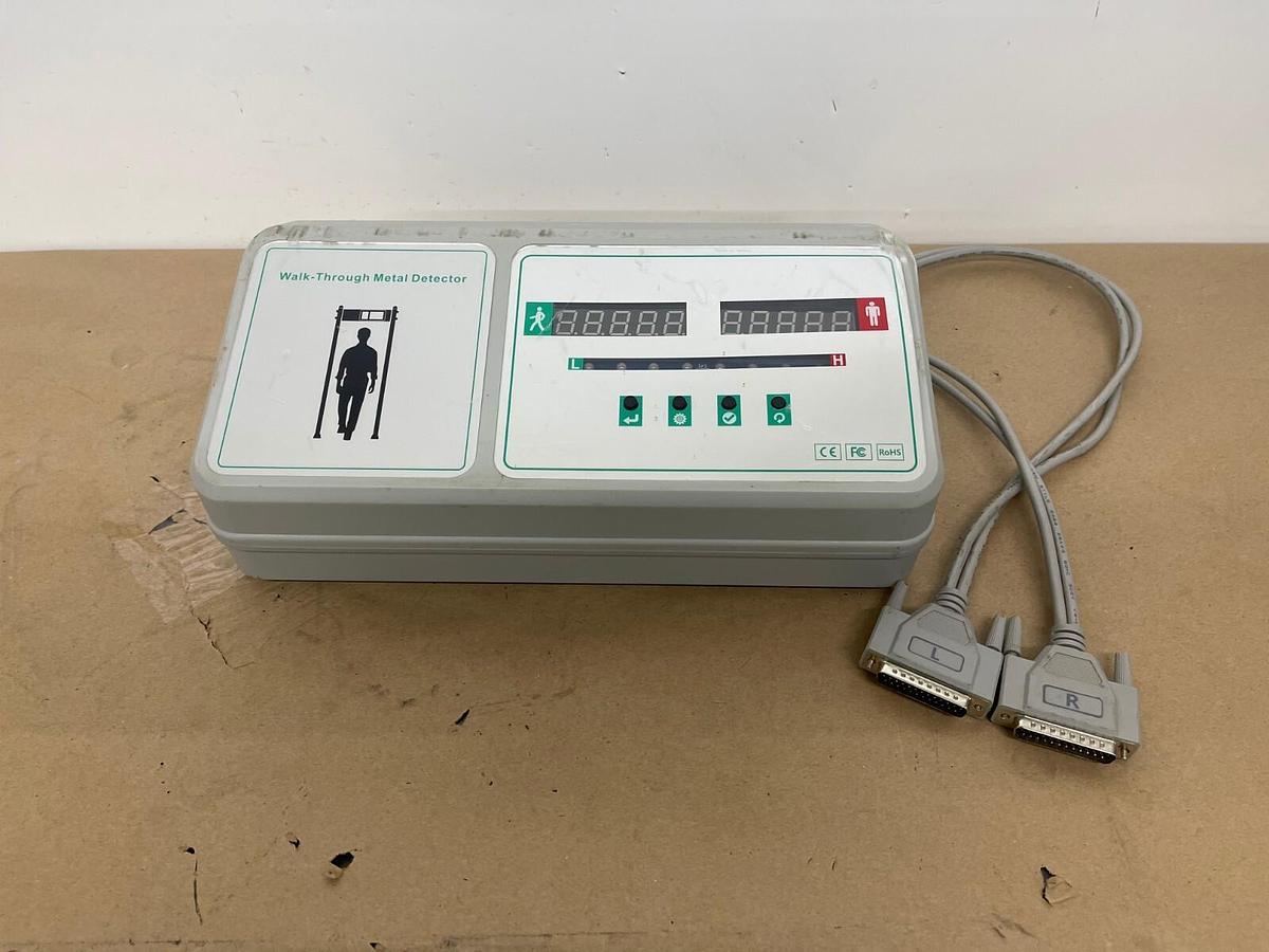 Used Control Unit for Zorpro 6T Walkthrough Metal Detector