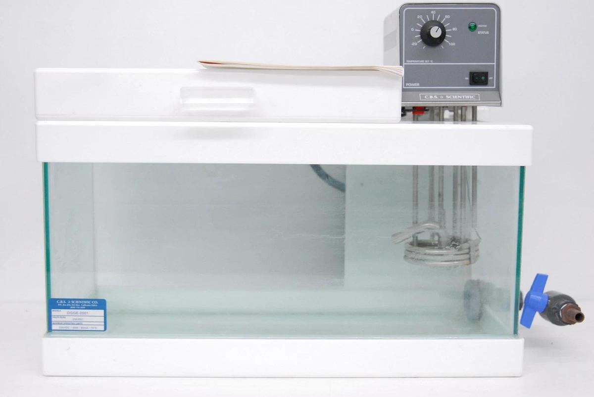 Used C.B.S. Scientific DGGE-2001 Electrophoresis System -Tank, Heater/Stirrer