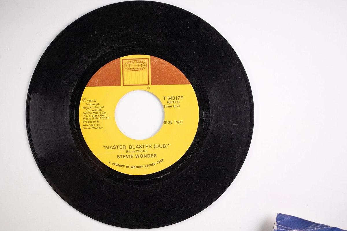 Used Stevie Wonder 45 Records Lot Of 3