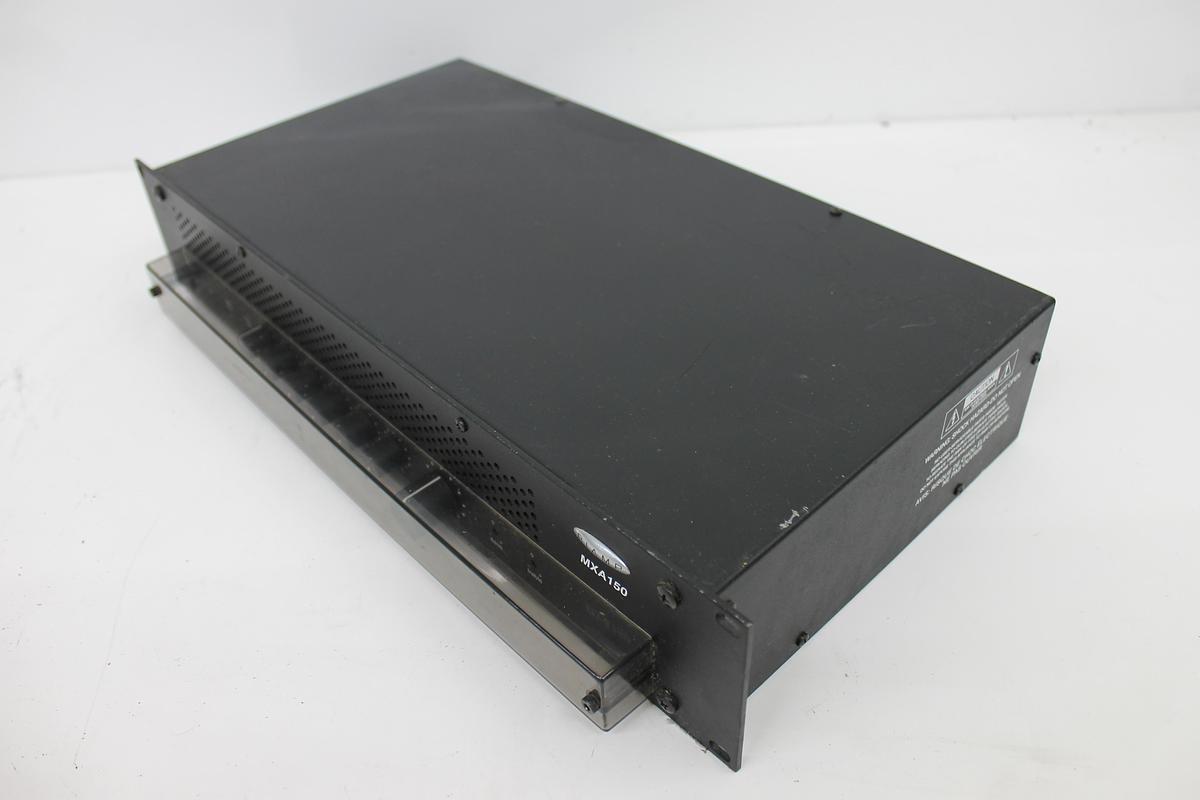 Used Biamp MXA150 6-Channel Audio Mixer Amplifier