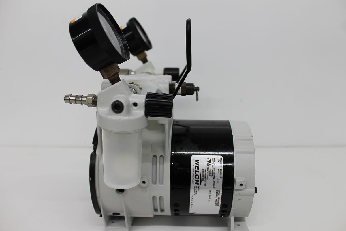 Used Welch 2546B-01 Dry Piston Vacuum Pump