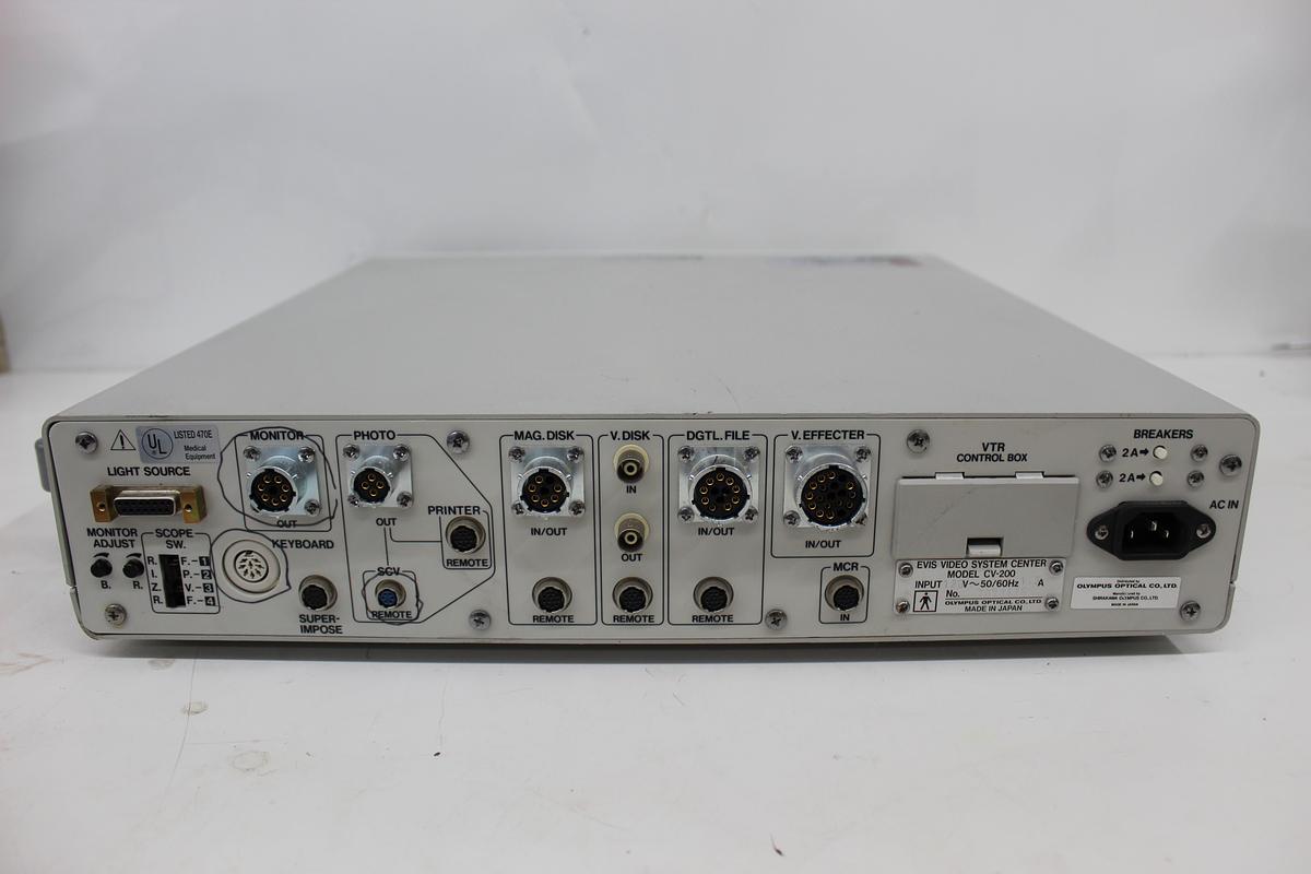 Used Olympus EVIS CV-200 Endoscopy Video System Center Processor