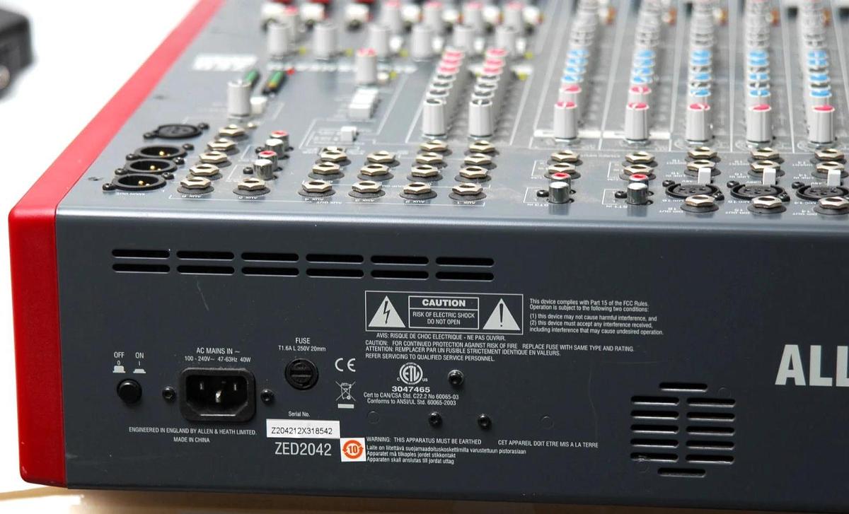 Used Allen & Heath ZED-420 16-Channel Mixer