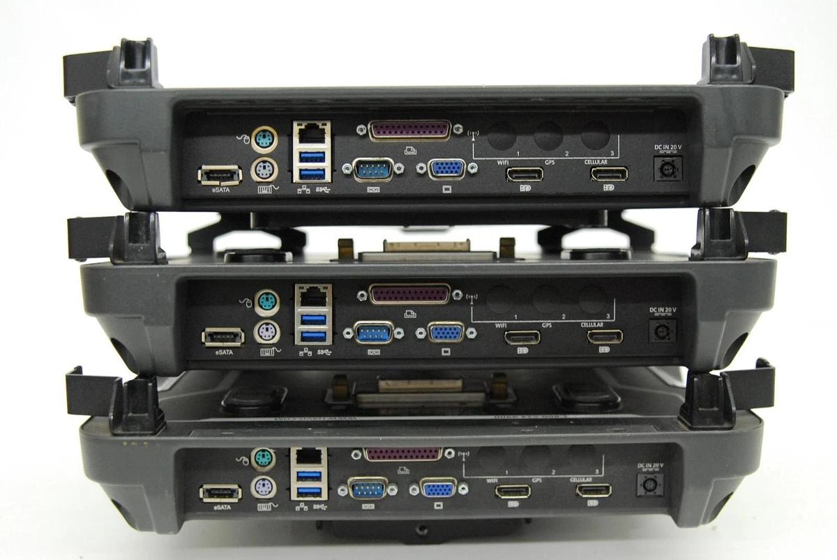 Used Havis DS-DELL-231 Vehicle Docking Stations - Lot of 3