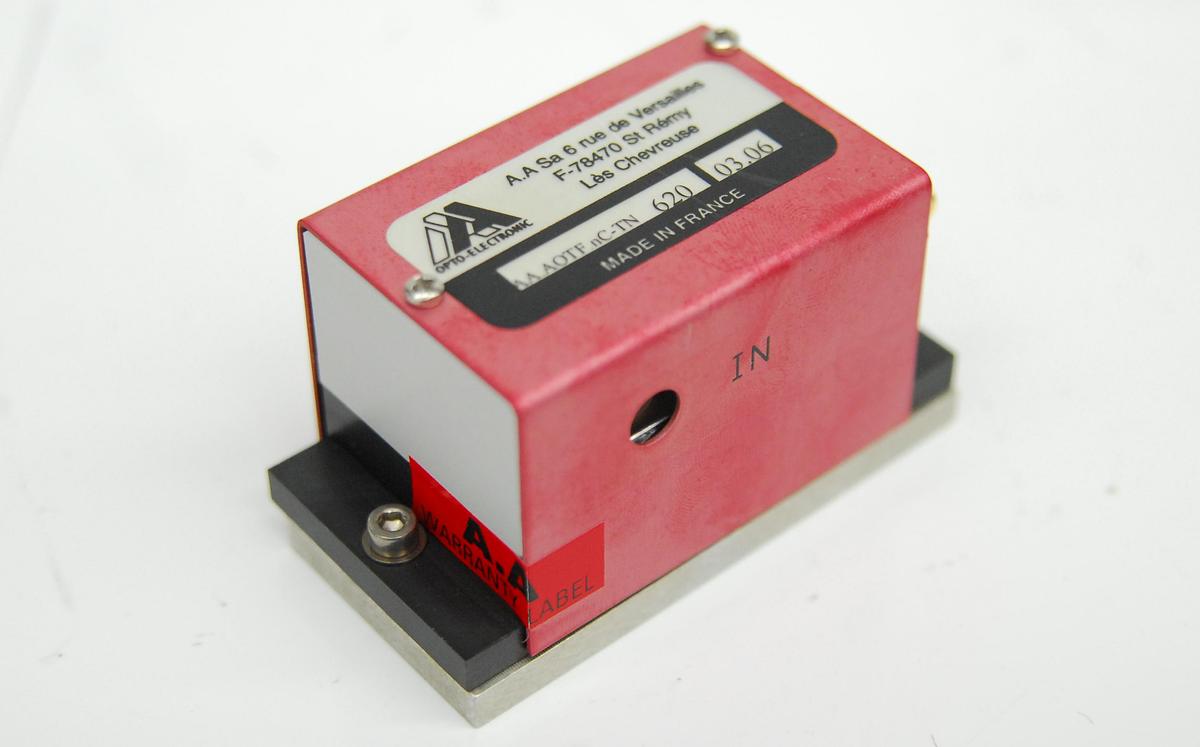 Used AA Opto-Electronic MOD.6C.10.10.RS232 Driver AA.AOTF.nC-TN 620 Modulator
