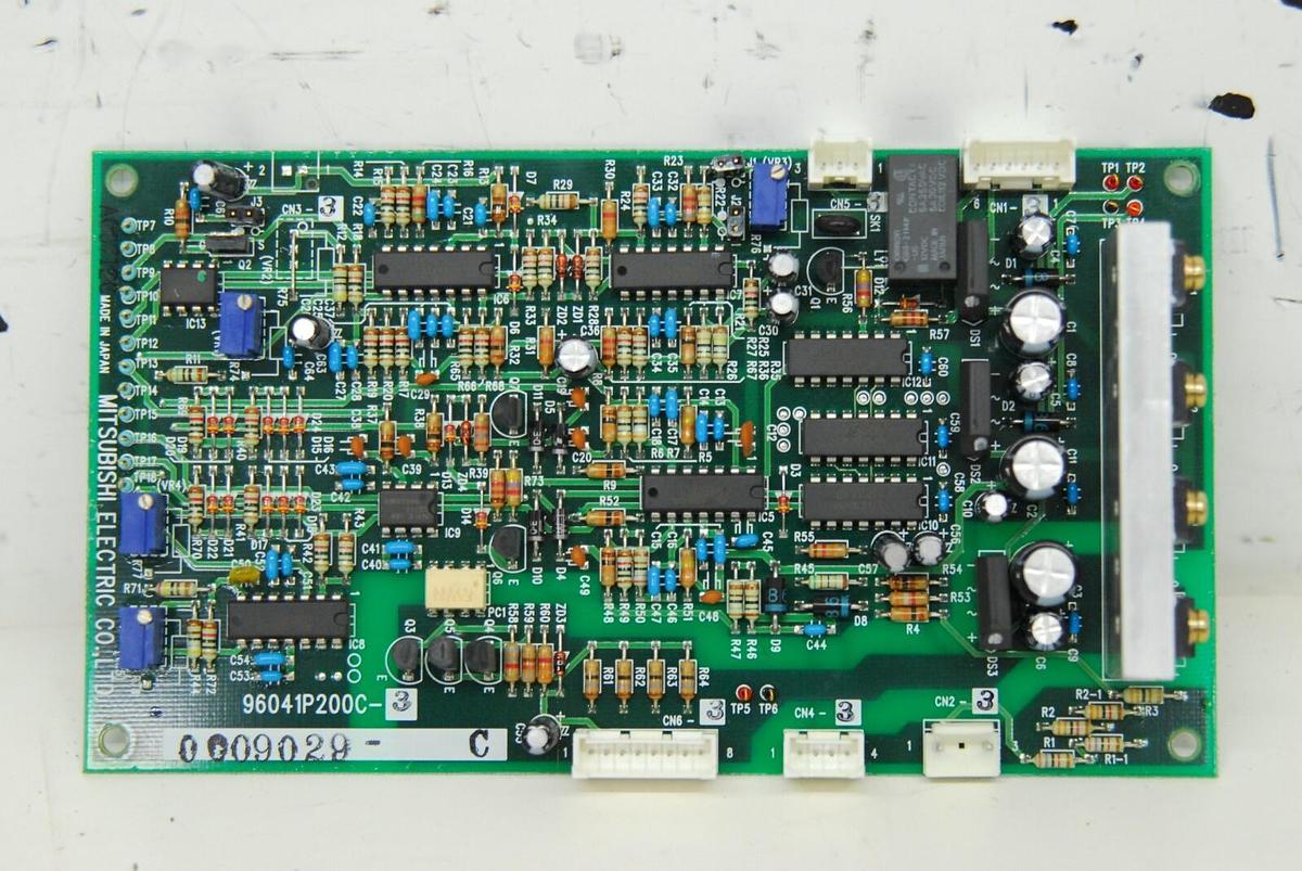 Used Mitsubishi 96041P200C-3 Circuit Board (RA-90 Wire EDM)