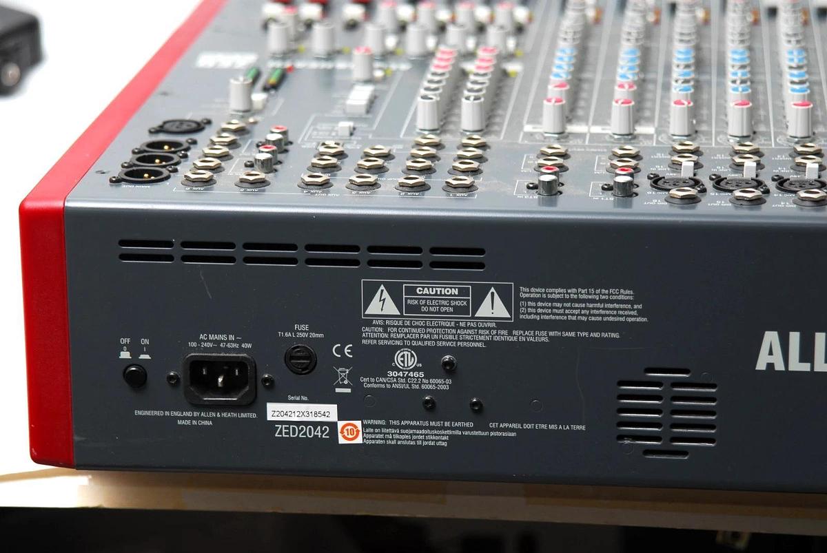 Used Allen & Heath ZED-420 16-Channel Mixer