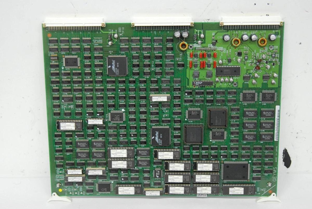 Used GE GEYMS DOPC2 2192564 2123311 Doppler and CFM Middle Processor (GE LOGIQ 400)