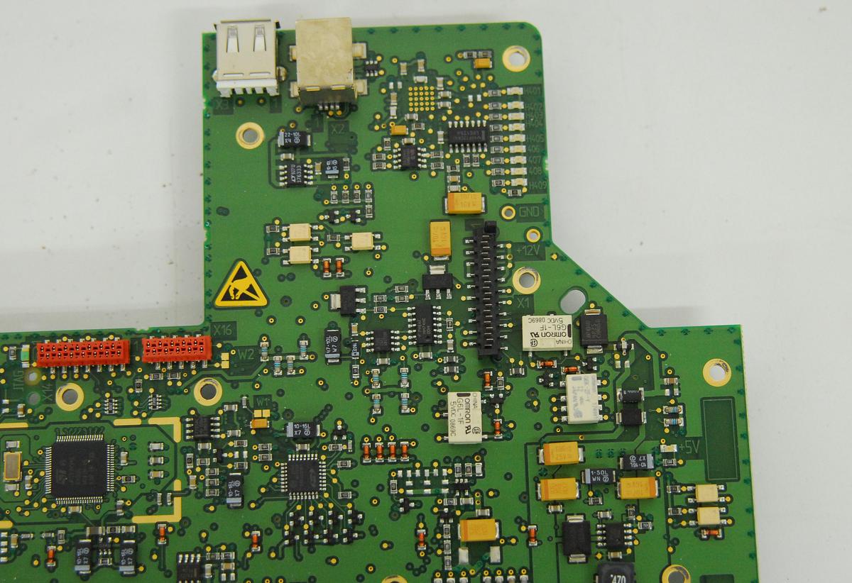 Used GE KTZ280064 Console Alphanumeric Keyboard PCB - Voluson E8