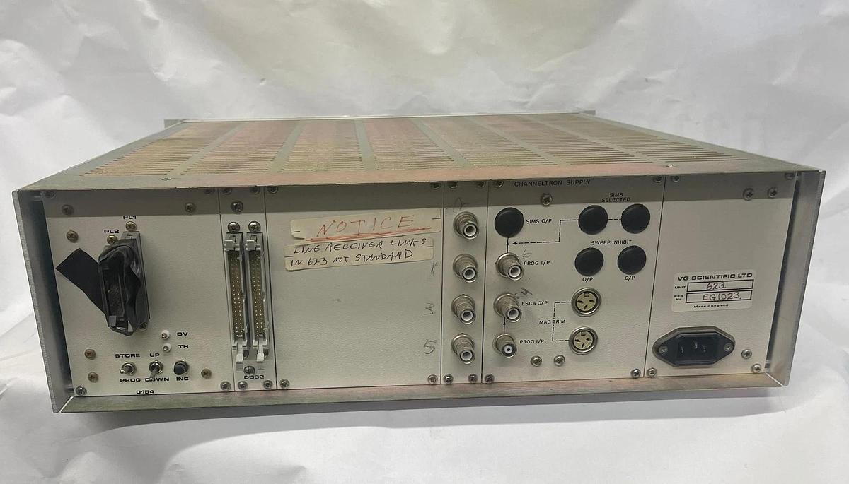 Used Vacgen 623 Magnetic Trim and Channeltron Voltage Controller