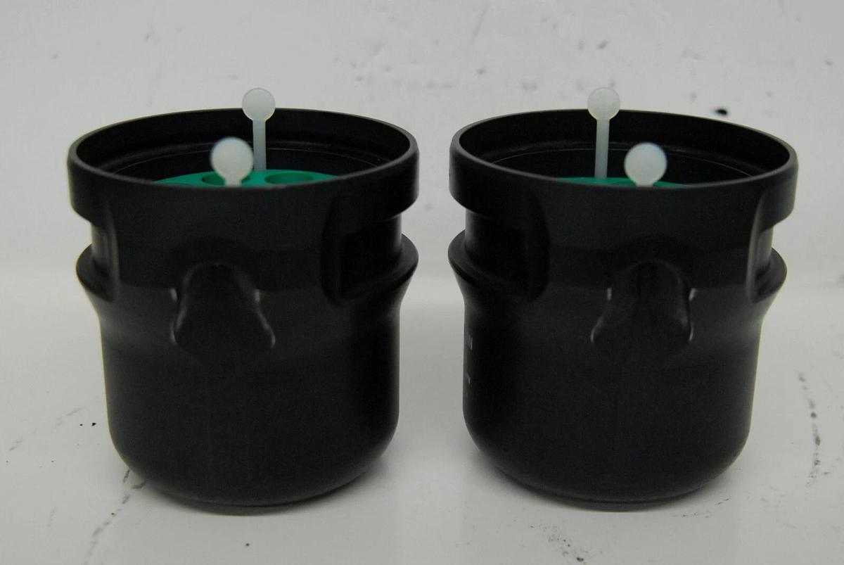 Used Beckman GH-3.8 680g Swing Buckets W/ 14 Slot Inserts 349950 - Lot of 2