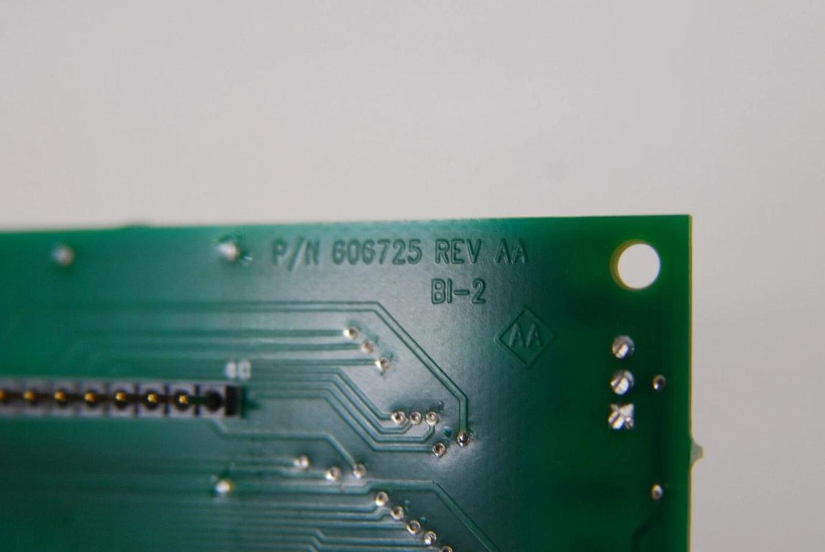 Used Beckman 00500956 Motherboard W/ Attached Board 606725 (Beckman LS6500)