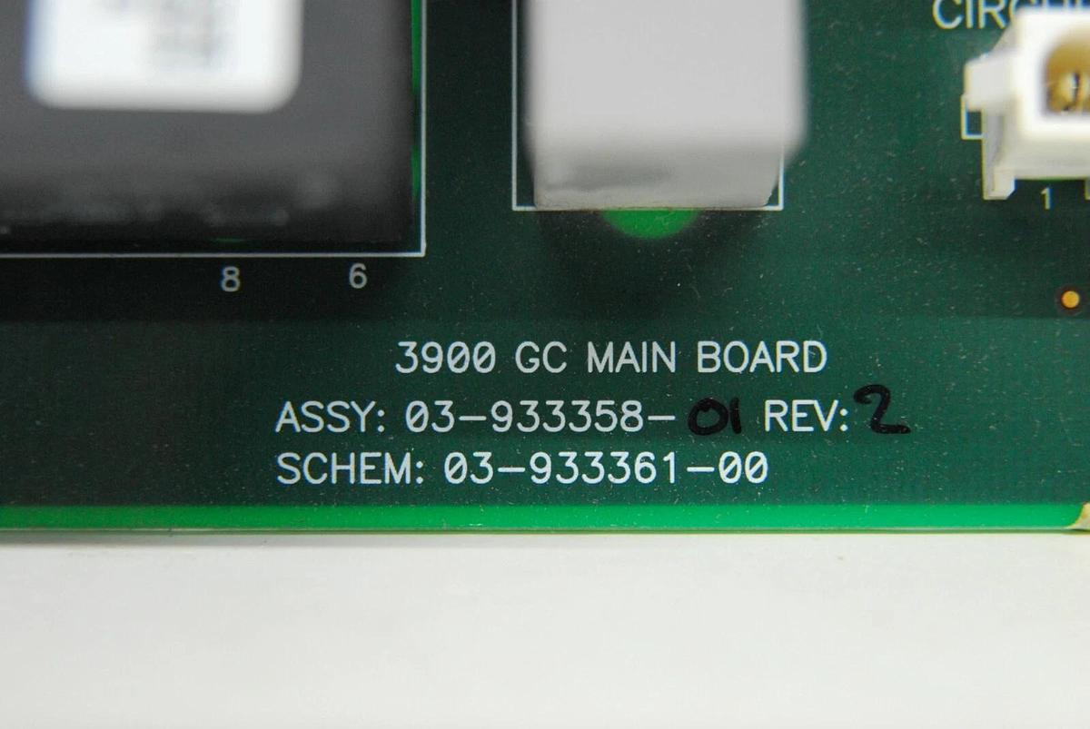 Used Varian 3900 GC MAIN BOARD 03-933358-01 03-933361-00 (SATURN 2000)