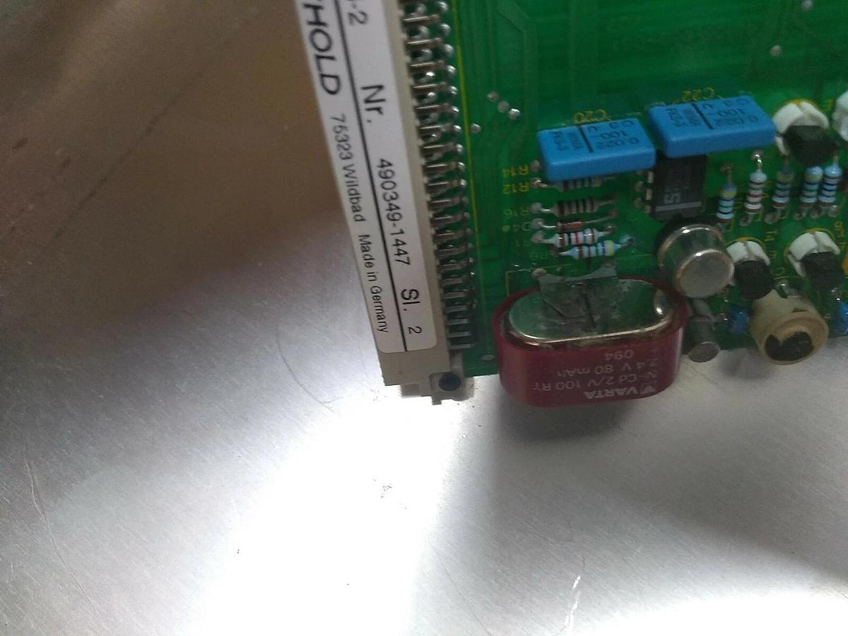 Used Berthold LB3976-2 090901-1180 Calendar/Beeper Board For Nichols 160 Luminometer