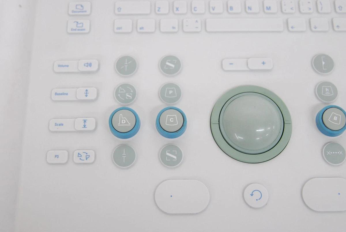 Used BK Medical NP0182 Keyboard and Trackball - Flex Focus Ultrasound