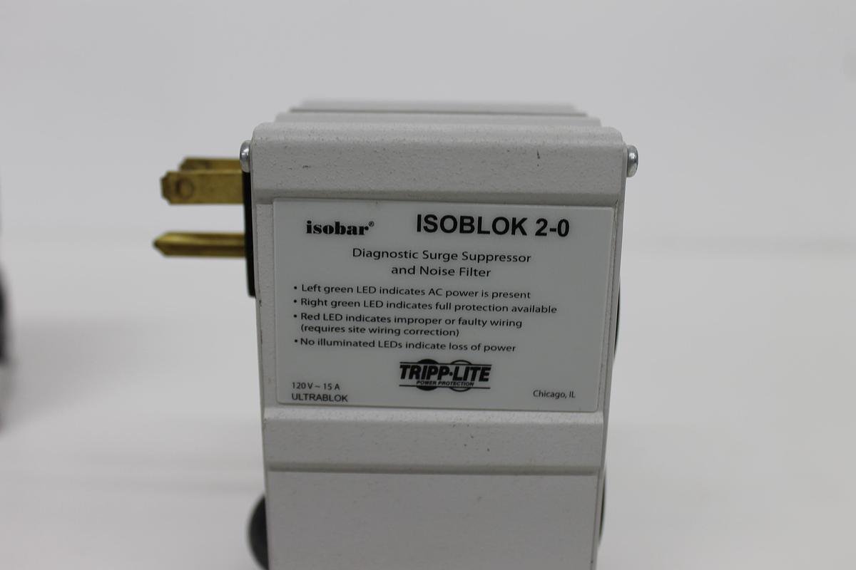 Used Isobar ISOBLOCK 2-0 Diagnostic Surge Supressor - LOT OF 2