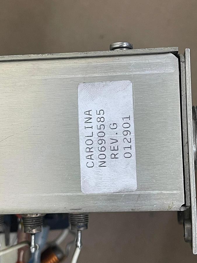 Used Perkin Elmer N069-0559 Filter Assembly W/ N069-0585, N069-0584