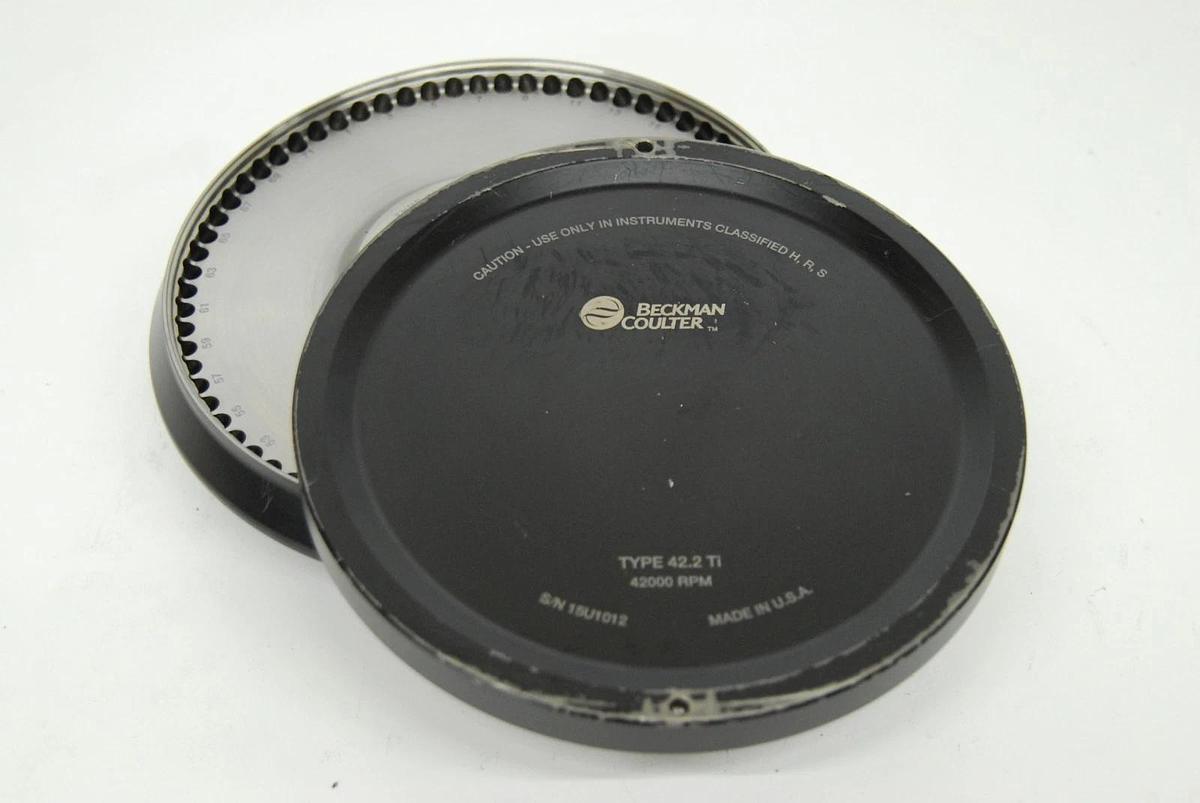 Used Beckman 42.2 Ti Fixed-Angle Titanium Rotor (42,000 RPM, 72 x 230 µL)