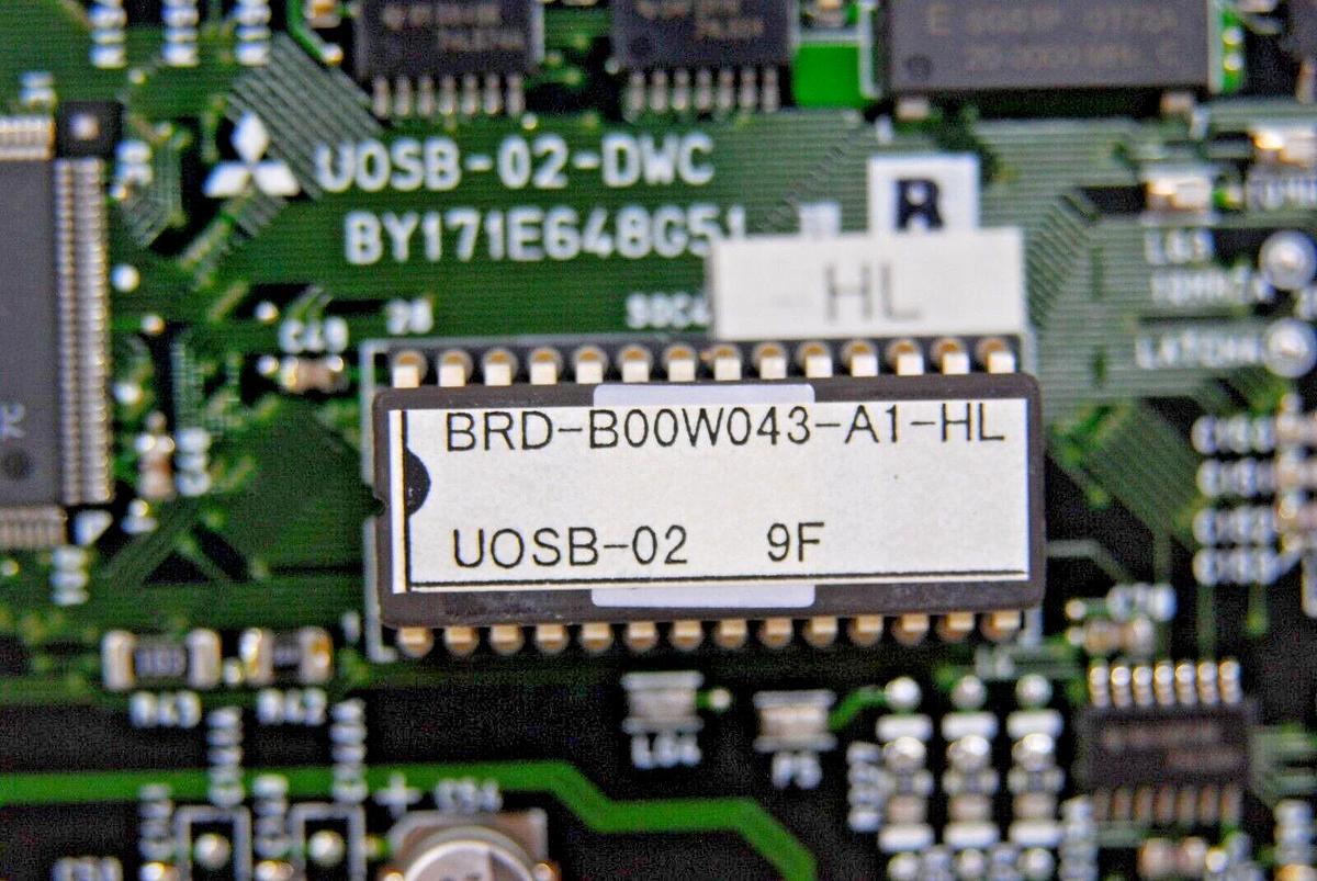 Used Mitsubishi UOSB-02-DWC BY171E648G51 Control Board (RA-90 Wire EDM)