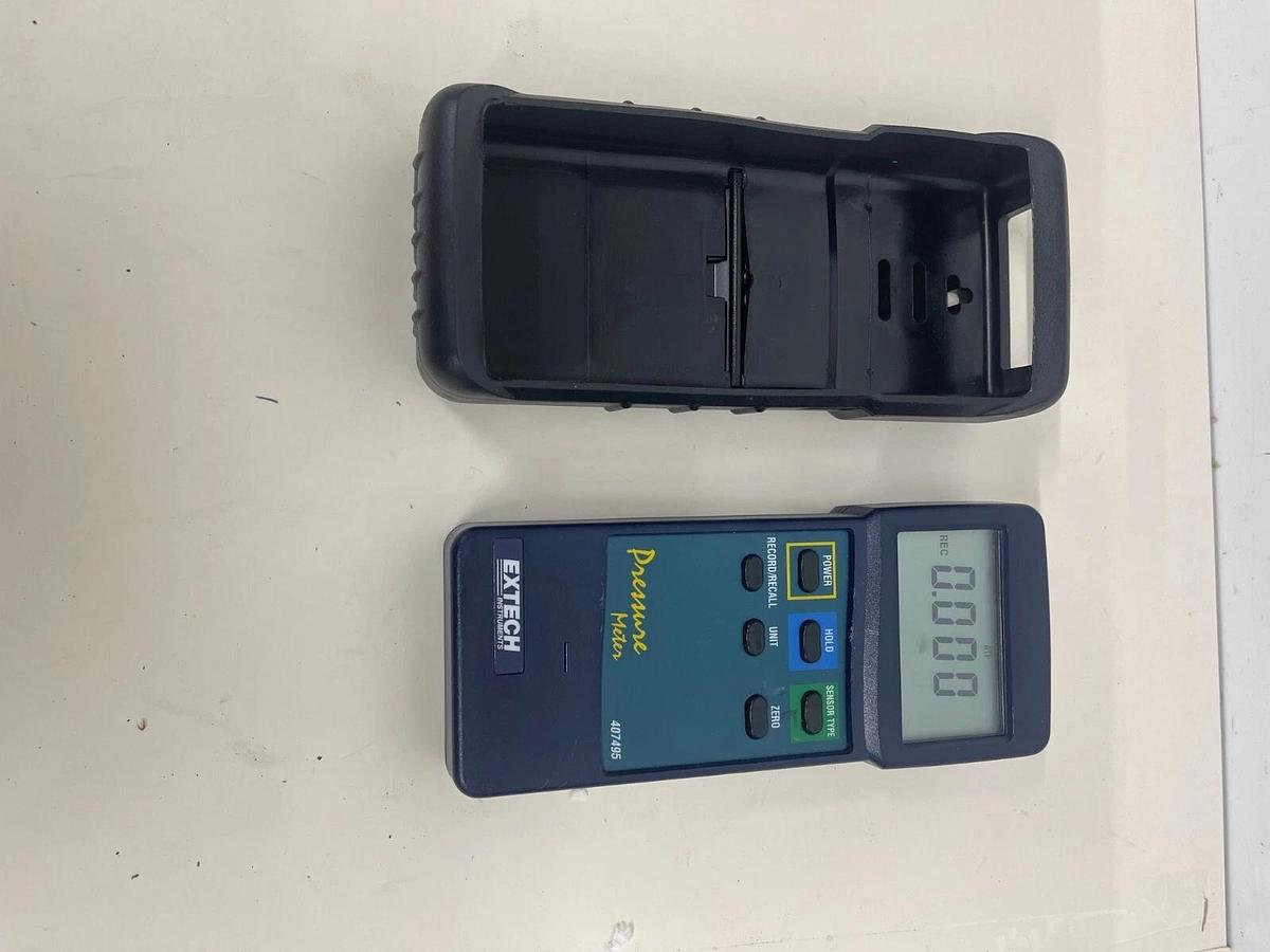 Used Extech 407495 Heavy Duty Pressure Meter