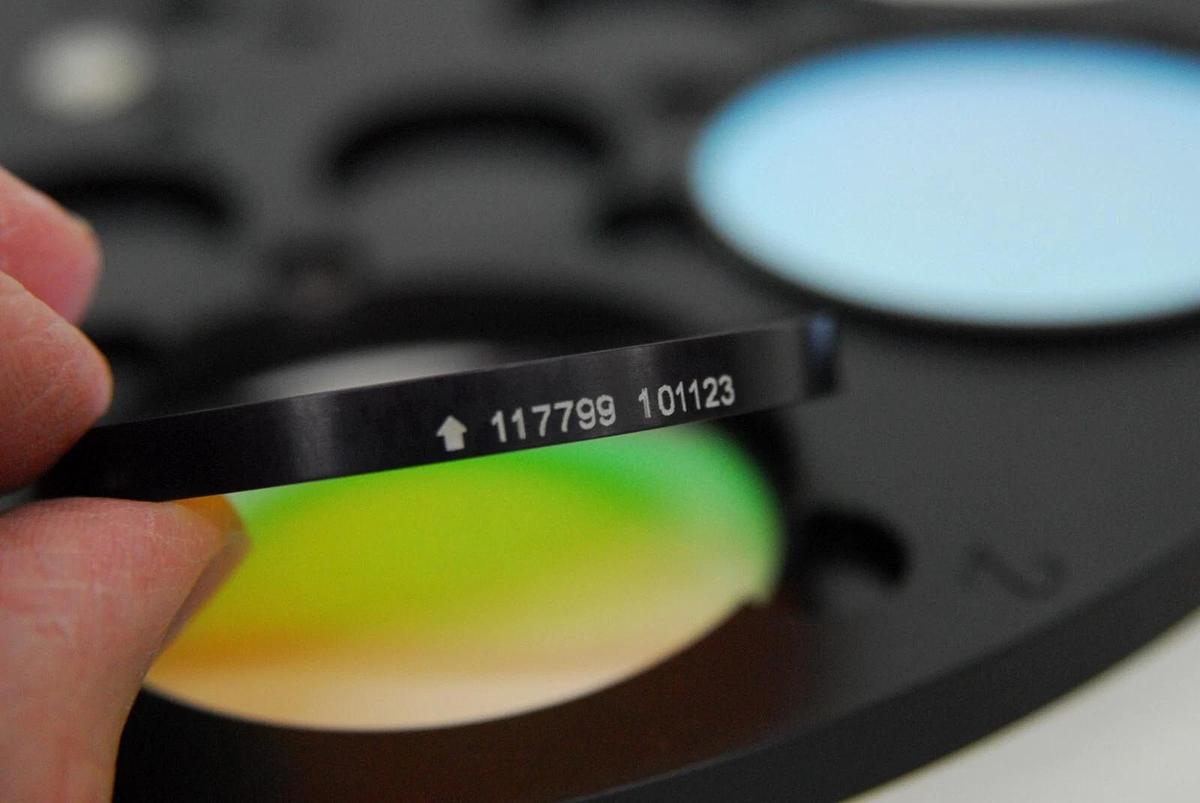 Used Caliper Life Science Ivis Lumina II - 6-Position Filter Wheel 055-01 W/ Filters