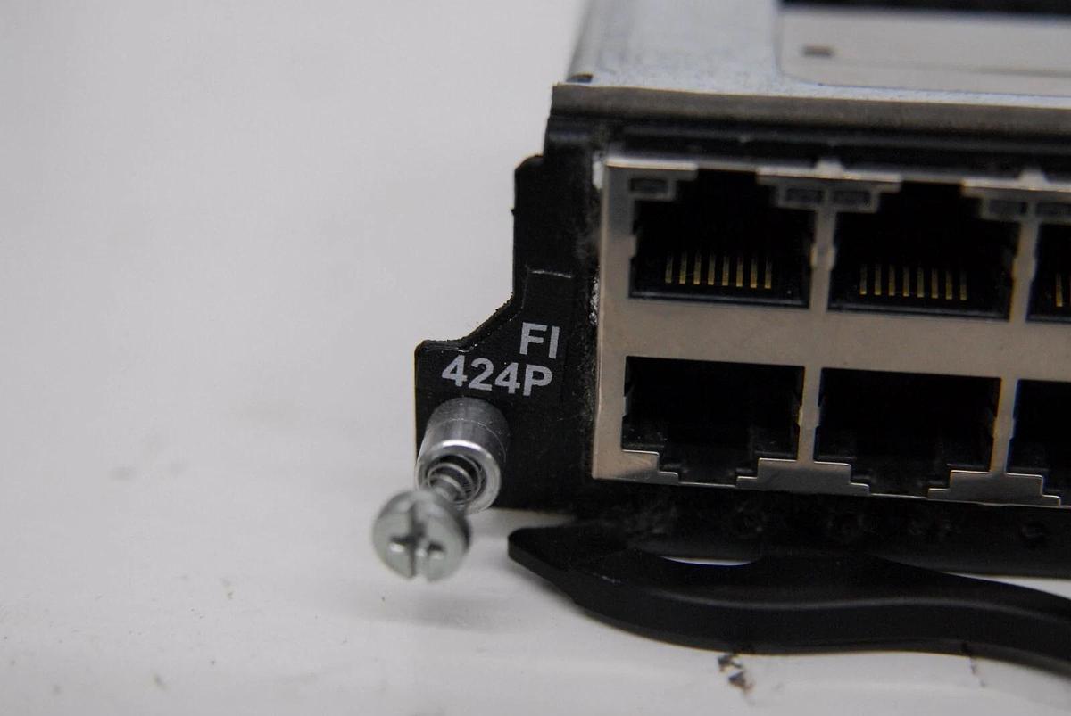 Used Foundry Networks FI424P 31529-101A FastIron SuperX 24-port Ethernet Module