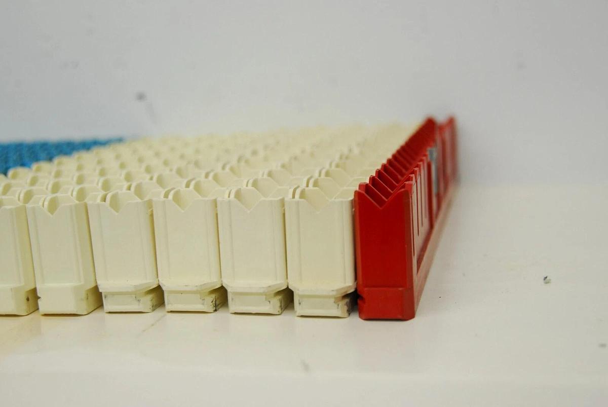 Used Beckman Liquid Scintillation Sample Racks (2x Red, 13x Blue, 9x White) Lot of 24