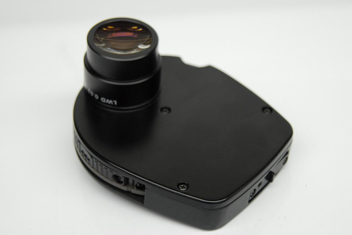 Used Nikon LWD 0.52 Microscope Condenser Turret W/ DIC N2 Prism