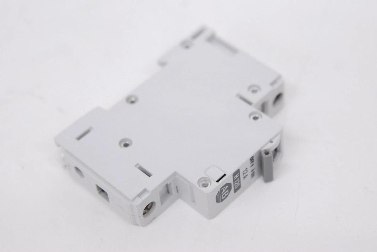 Used Allen-Bradley 1492-CB1 H120 12A Single-Pole DIN Rail Circuit Breaker