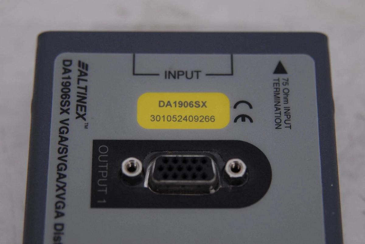 Used Altinex DA1906SX Distribution Amplifier