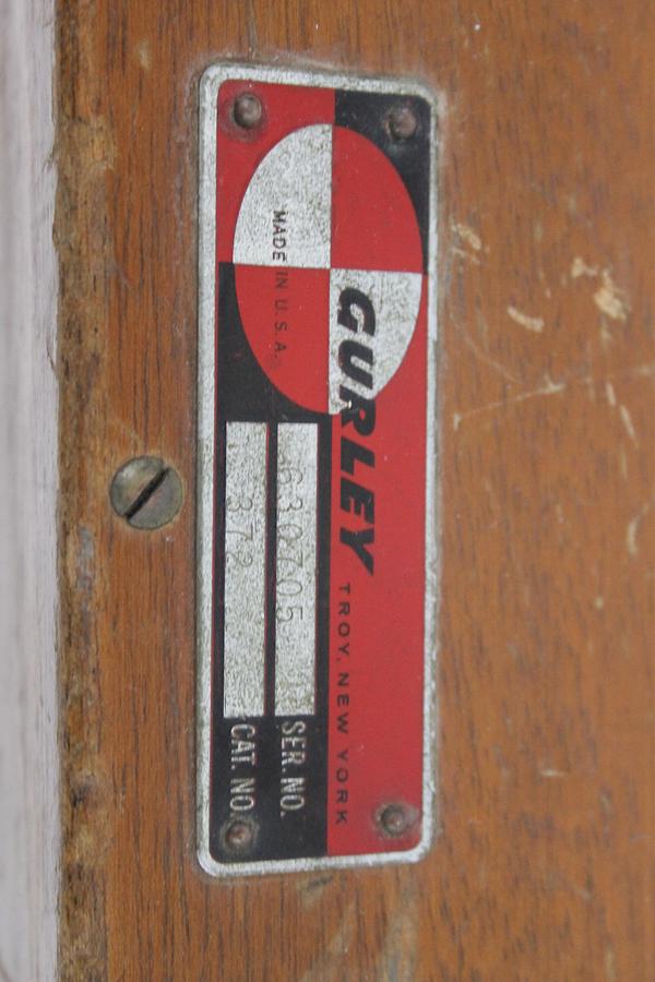 Used Gurley 372 Transit Surveyors Instrument