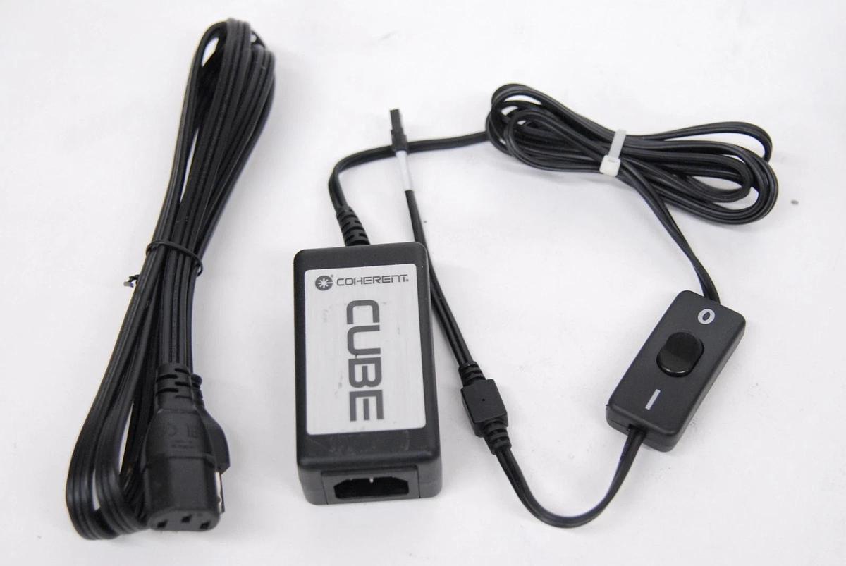 Used Coherent 1069417/AH 640nm 40mW CUBE Laser Module W/ Power Supply/Control Box