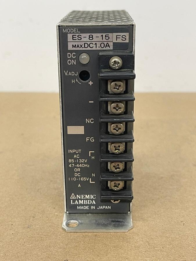 Used Nemic Lambda ES-8-15FS Power Supply