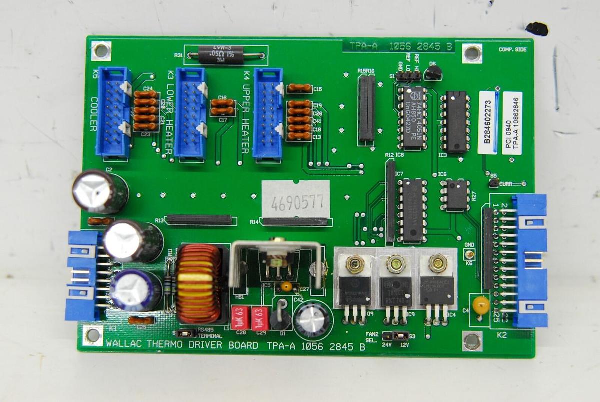 Used Wallac 1056 2845 B TPA-A Thermo Driver Board