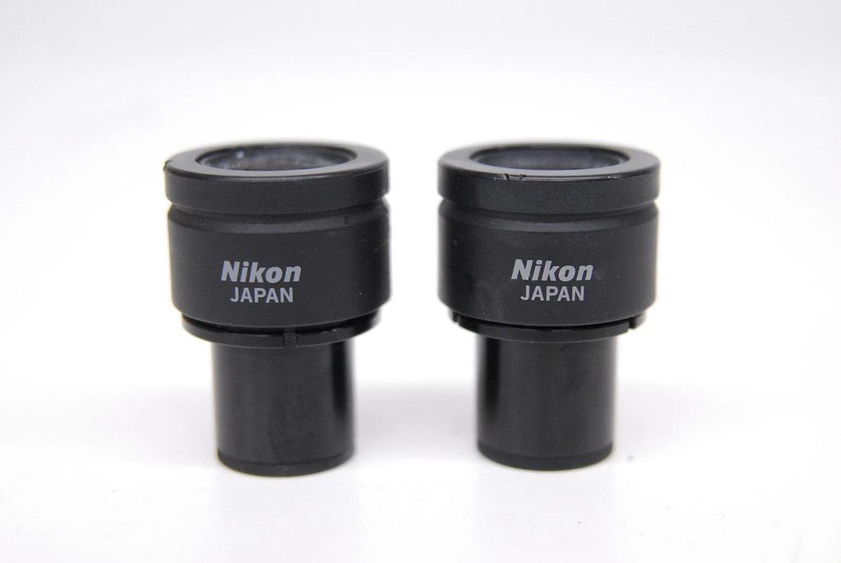 Used Nikon CFWN 10x/20 23mm Microscope Eyepiece - Pair