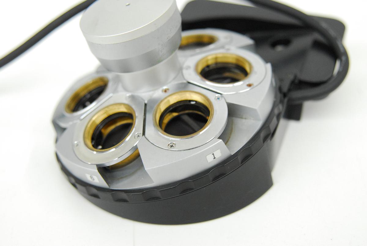 Used Nikon T-ND6-E Microscope Motorized DIC Sextuple Nosepiece (TE2000) - Read Description