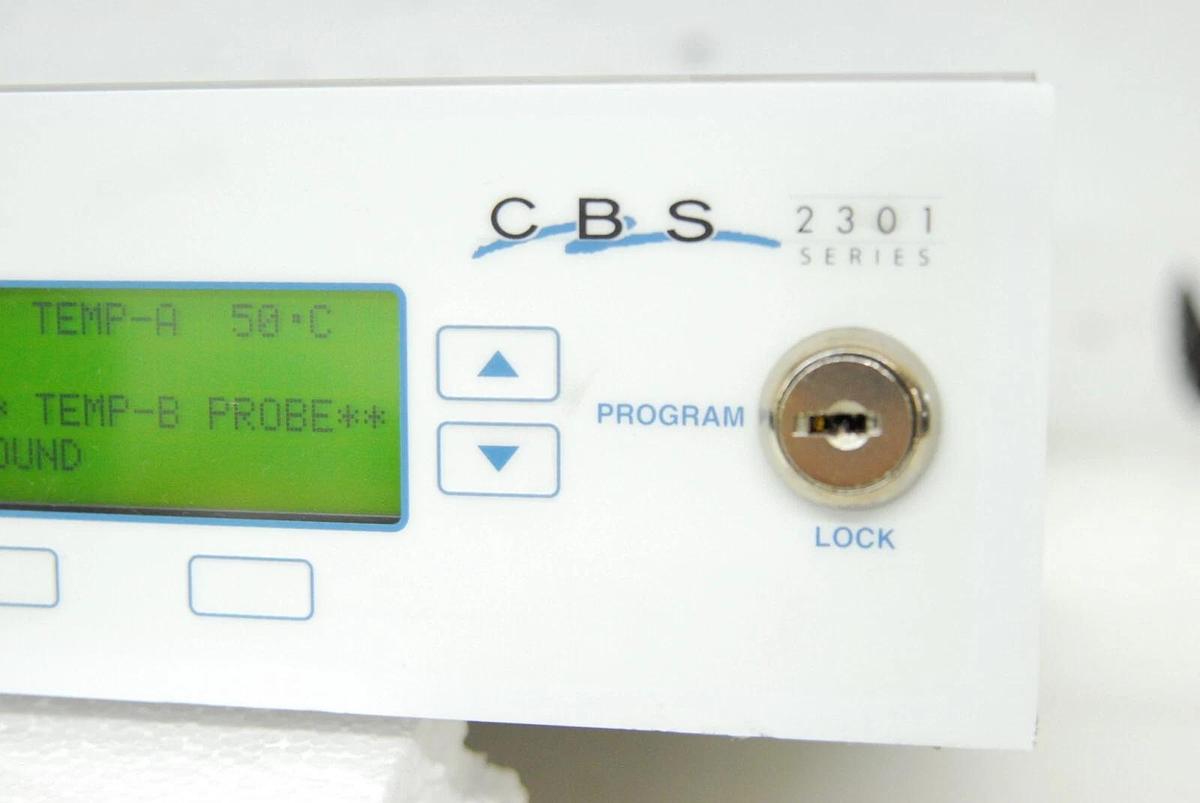 Used CBS Model 2301 Controller (from Cryo Freezer) Custom BioGenic Systems