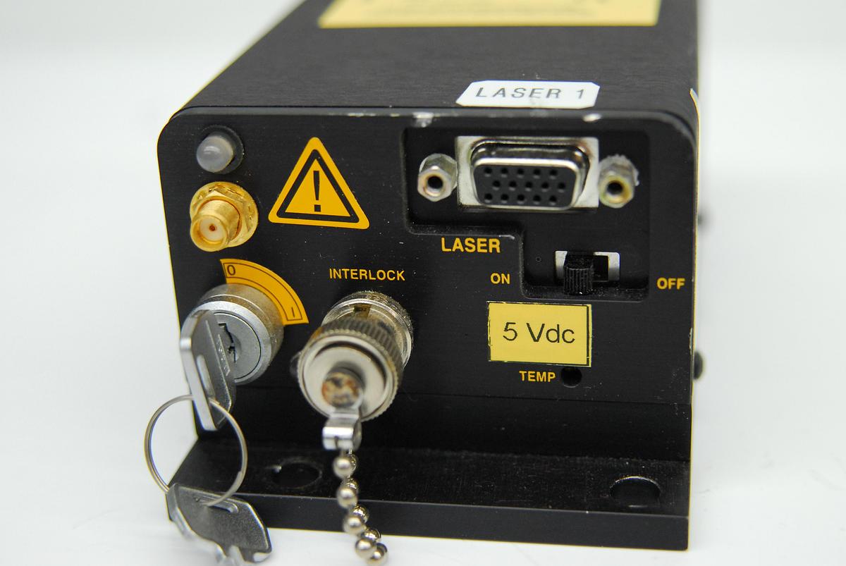 Used Melles Griot 56ICS/S2669 Red Diode Laser 638nm 12mW