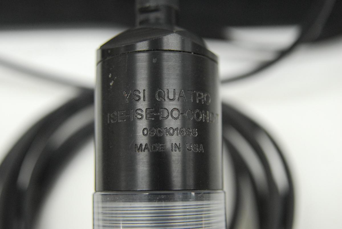 Used YSI Professional Plus Water Quality Meter W/ Quatro ISE-ISE-DO-COND-T, ProComm Kit 605604